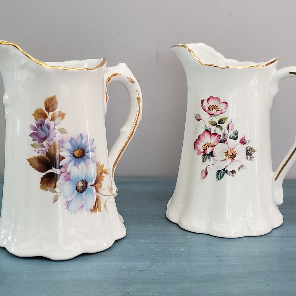 Two Vintage House of Webster Pitchers
